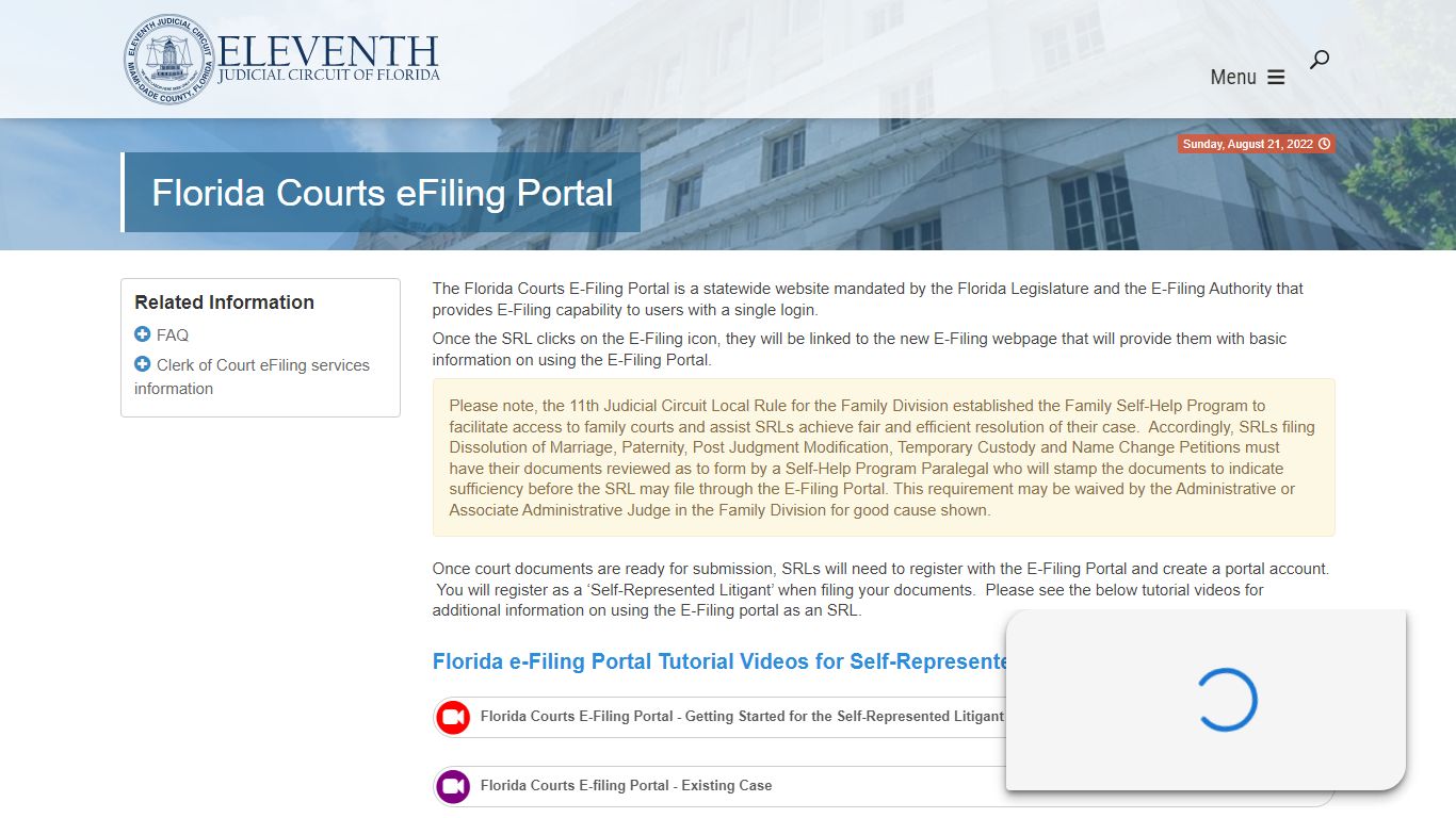 Florida Courts eFiling Portal